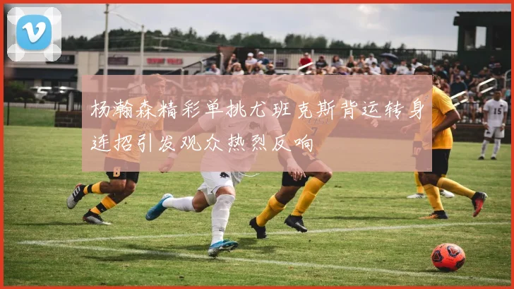 杨瀚森精彩单挑尤班克斯背运转身连招引发观众热烈反响